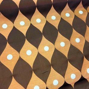 Clarence House Artois Brown Mid Century Modern